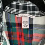 Victoria's Secret Contrast Plaid Sleep Shirt Size Small Photo 3