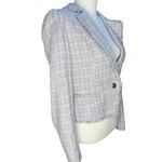White House | Black Market  Tweed Blazer size 10 Lilac Purple Classic Office Photo 3