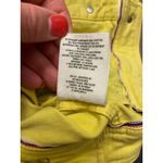 Pilcro and the Letterpress Women's yellow denim jacket. Size LargeP Photo 7