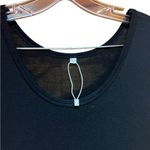 Black Long Sleeve Crew Neck Gown Size L Photo 1