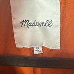 Madewell  Quilted Bandana Jacket in Brown Size Extra‎ Small Photo 5