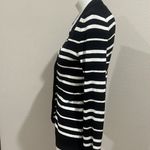 United States Sweaters  black and white striped button up cardigan Photo 3