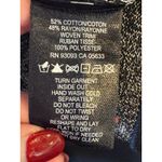 Nic+Zoe Tank Top Women Medium Black Gray Embellished Jewel Knit Peplum Top NWT Photo 9