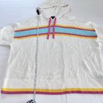 Torrid NWT White Pointelle Boxy Hoodie Sweater Size 2X Photo 10