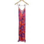 Peixoto Mystic Mellow Arya Dress Beach Cover Up Sleeveless Size Large NEW Orange Photo 2