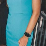 Blue Blush Teal Mini Dress  Photo 0