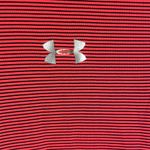 Under Armour  striped coral 1/2 zip lightweight pullover size M Photo 1