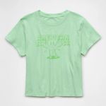 American Eagle AE Classic Graphic T-Shirt Green Photo 2