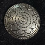 Vintage Embroidered Holiday felt Vest L Grandma Core Black Size L Photo 1