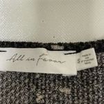 All in Favor Black Cream Speckled Long Sleeve Dress Size S Photo 1