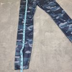 Nike  Women's Dry-Fit One‎ Mid-Rise Training Leggings Tight Blue Camo Small Photo 5