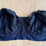 Lively Strapless Bra 38D Women Black Lace Underwire GUC No Straps Size undefined Photo 0