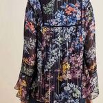 Anthropologie Vineet Bahl Vivienne Embroidered Metallic Blouse Sz S Photo 8