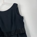 Daymor Couture Black Dress Size 18 Long Beaded Bodice Gown Photo 5