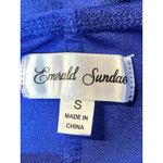 Emerald Sundae Blue Sparkle Fairy Grunge Y2k Asymmetric Faux Wrap Cocktail Dress Juniors S NYE Photo 3