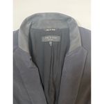 Rag and Bone Black Lamb Leather Collar Button Front Blazer Jacket Sz 10 Wo… Photo 6