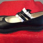 Berobello Maryjanes Bows Hallow Heart Black NWOT Lolita Size 8.5 US Photo 4
