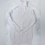 INC International Concepts Cream Turtleneck Sweater Photo 2