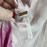 Free People Pink White Sun Up Tie Dye Tunic Top Photo 9
