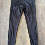 Wolven Leggings Womens Medium Compression Side Pockets Gym Workout black Size 1X Photo 2