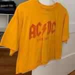 American Eagle Outfitters ac/dc t shirt Yellow Size M Photo 0