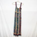 Anthropologie  Calais Floral Patchwork Boho Bohemian Wide Leg Jumpsuit Photo 4