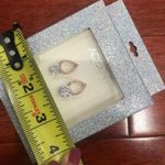 Accent Accessories Accent - Sparkly Tear Drop Earrings - NIB Photo 6