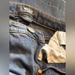 Silver Jeans Silver Blue jeans size W27/L26 Izzy Wide Leg Crop waist 27 raw hem stretch Photo 7