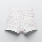 ZARA Printed Mom Fit Roller Shorts NWT Photo 6
