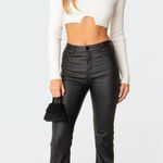 Edikted Luna Faux Leather Pants Photo 0