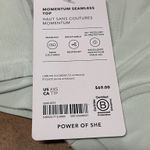 Athleta Women’s XXS long sleeve light green seamless momentum top Photo 3