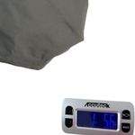 Decathlon QUECHUA Green Hooded Jacket Water Resistant Outdoor Size L Rain Hiking Size L Photo 9