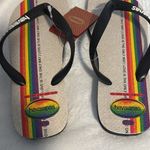 Havaianas NWT  Rainbow Pride Flip Flops Photo 2