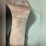 Nina Vintage 90’s  black beaded block heels size 8.5 Photo 4