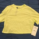 NWT  lab relaxed cropped crewneck t shirt size 6 lululemon Photo 0