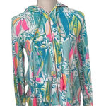 Lilly Pulitzer mooring hoodie multi beach and bae print sailboats Photo 0