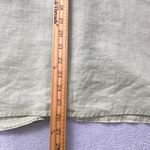 Ravel Sage Green Ramie Button Front Shirt Women's 1X Textured Short Sleeve Top Size undefined Photo 5