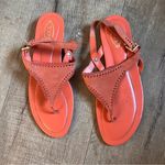 Tod's  Orange Sandals Size 39 Photo 1