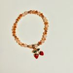 Elegant Pink Beaded Bracelets Set (Set I) Photo 1