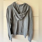 Victoria's Secret Gray Hoodie with Gold Sequin Bling Sz Medium Photo 4