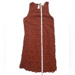 Evereve  Brooklyn Crochet Dress-SMALL-in brown brick Photo 3