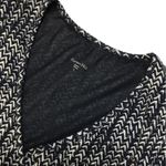 Garnet Hill Brianna Surplice Soft Jersey Knit Faux Wrap Lined Dress Navy S Photo 5