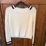 Mango Mngo Cream Boatneck Sweater, Size S Photo 1