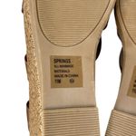 Jellypop  Sandals Platform Wedge Memory Foam Springs Cognac Distress 11M New Photo 8