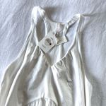 Anthropologie Daily Practice Spring Fling Racerback Mini Dress NWT, Ivory - Medium Photo 5