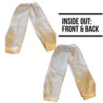 Talbots ECRU "IRISH LINEN" HIGH WAIST STRAIGHT LEG TROUSERS (8) Photo 8