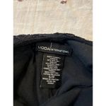 Moda  International Black Knit Lace Mini Dress Size Small Photo 7