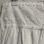 Dorothee Bis π White Eyelet Lace Cottagecore Midi Skirt Photo 3