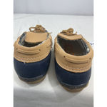 AQUA Womans Stop Blue Cognac Waterproof Duck Shoes Size 7 Photo 4