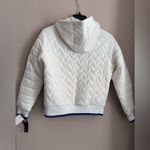 NFL  Womens New York Giants Drop Back Hooded Full Zip Jacket White NWT Si… Photo 2